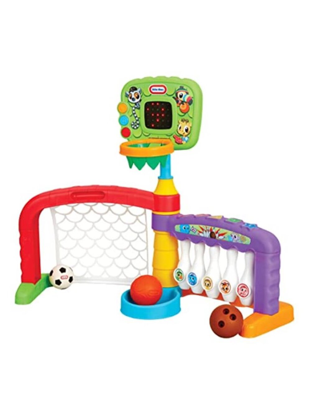 3-in-1 Sports Zone Basketball Hoop